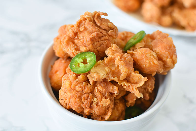 Spicy Chicken Fried Cauliflower I Can You Can Vegan How to Make Fried